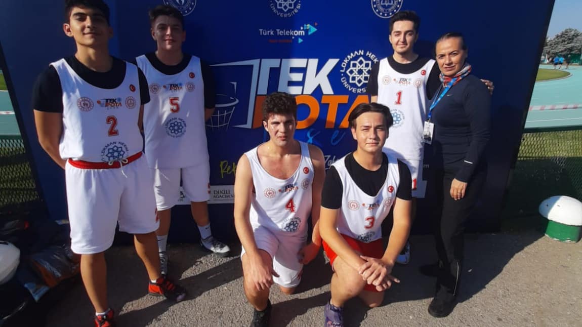 Ankara Liseler Arası Tek Pota Basketbol Turnuvasındayız...