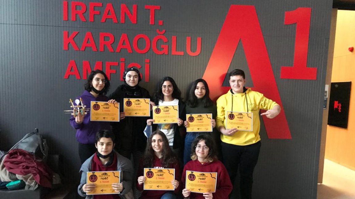 ODTÜ BEST Ankara Liseler Arası Mühendislik Yarışması BİRİNCİLİĞİ...